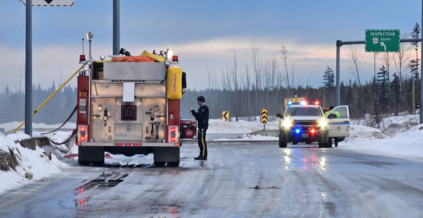 Second Highway 97 Weigh Scale Fire Sparks Arson Probe