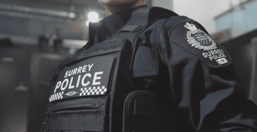 Man With Firearm Arrested After South Surrey Standoff