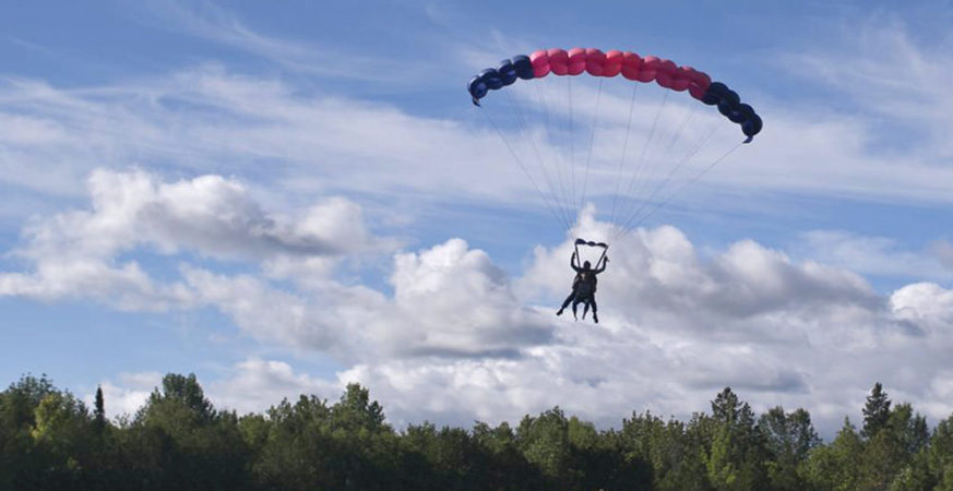 Skydiving