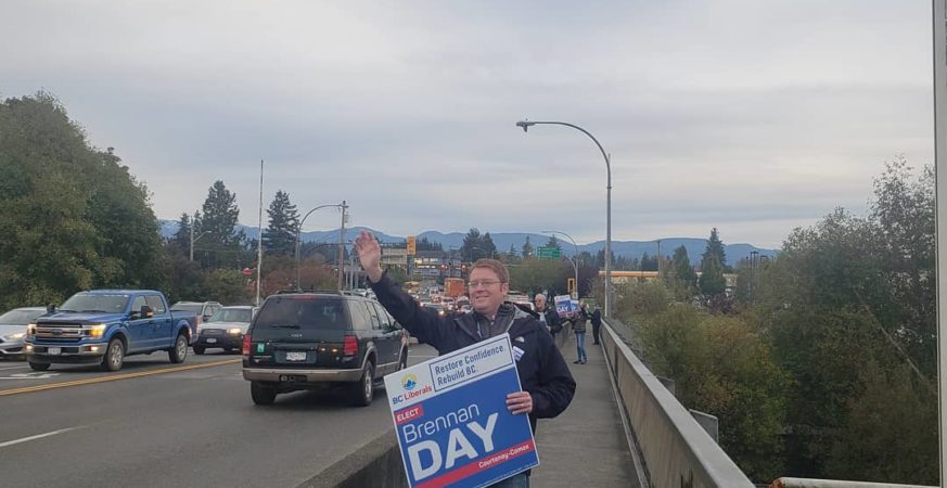 Courtenay-Comox MLA Brennan Day advocates for rural and seniors' health, drawing on global business and local leadership experience.