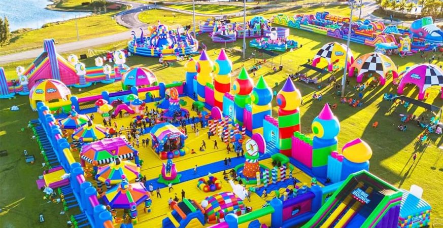 World’s Largest Bounce House Pops Up in Vancouver