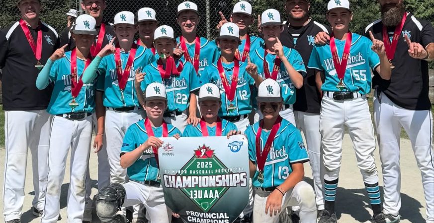 The White Rock 13U AAA Tritons captured B.C. gold and competed at the Canadian Nationals in Woodstock, Ont., capping off a spectacular 2025 season.
