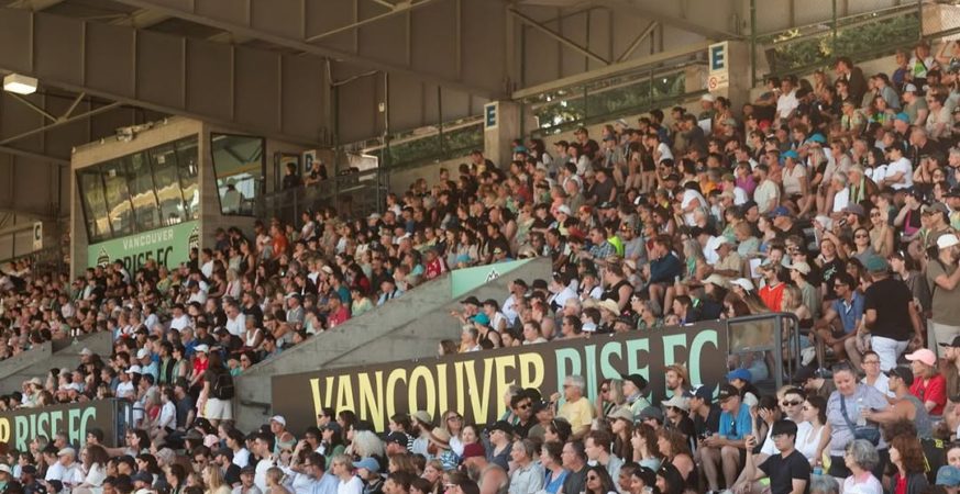 Vancouver Rise FC’s inaugural season ignites support for women’s pro soccer in Canada, with family-friendly matches in Burnaby’s Swangard Stadium.