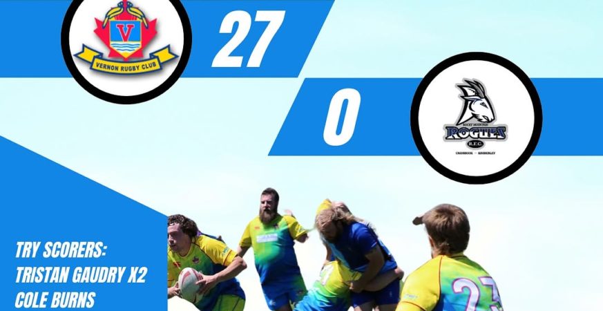The Vernon Jackals capture their first B.C. Men's Rugby Saratoga Cup with a thrilling 20-19 win over Terrace Northmen in Salmon Arm