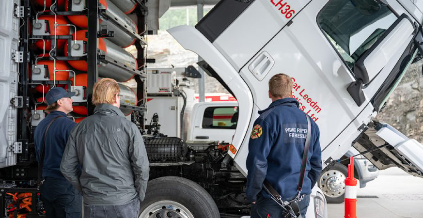 Hydrogen Truck Debuts in Prince Rupert with 2025 Model