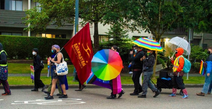 Surrey Dyke March rallies against rising anti-queer sentiment