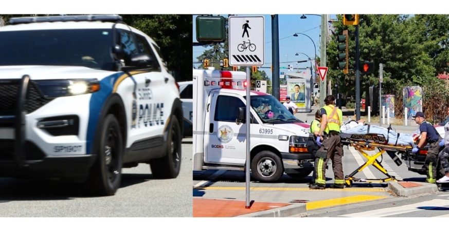 Two Teens Injured in Busy Surrey Intersection Collision