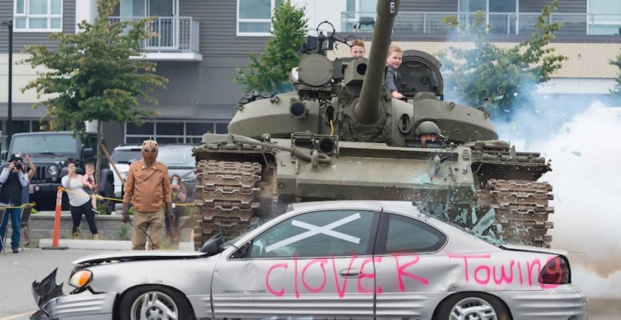 Tank vs Cars