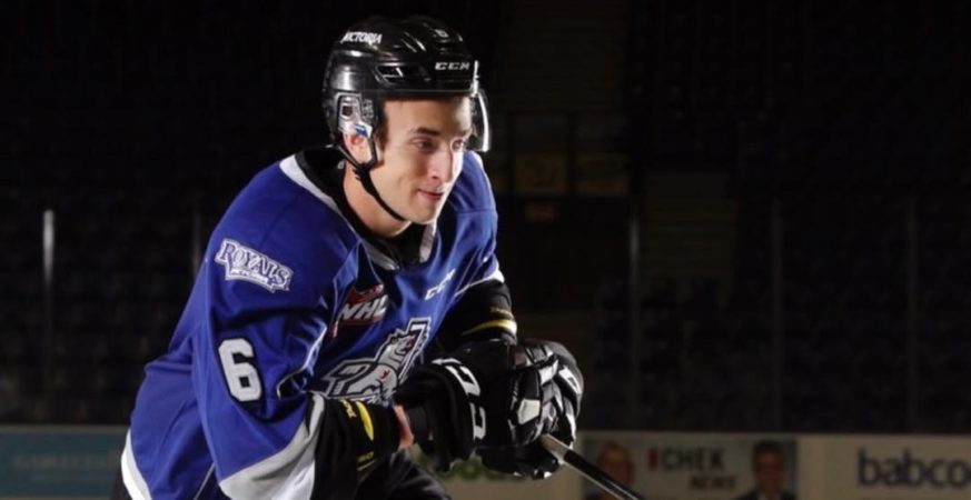 Victoria Royals graduate Gannon Laroque joins Canadiens as San Jose acquires Carey Price’s contract in a cap space move.