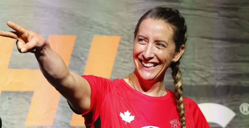 B.C.’s Andrea Hand wins her second Canadian logger sports title, setting a new world record in the underhand chop at the STIHL women’s championship.
