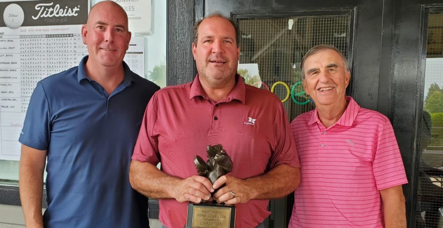 The Nico Wynd Men’s Golf Club crowns Andrew Paul and Bob Smith as champions in a thrilling Labour Day tournament after weather delays.