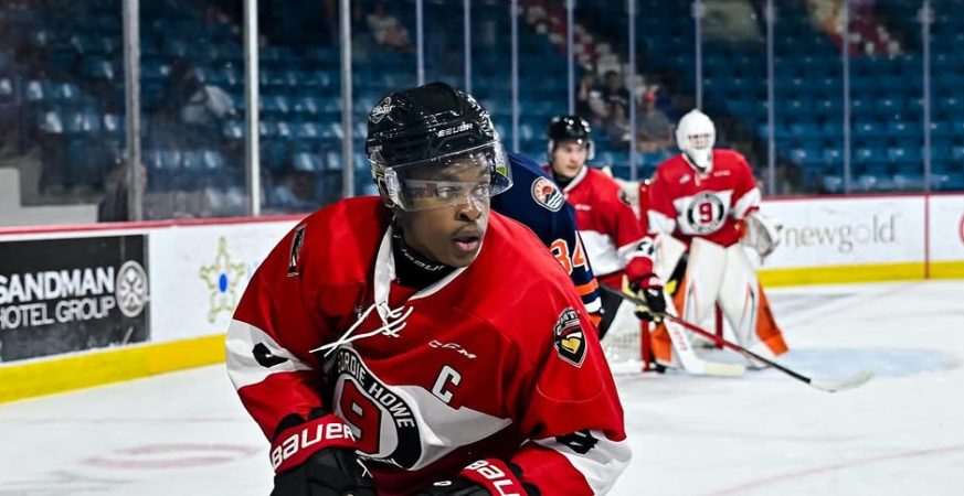 Vancouver Giants remain undefeated in preseason after Tyus Sparks scores four goals in a 7-4 victory over the Victoria Royals in Ladner.