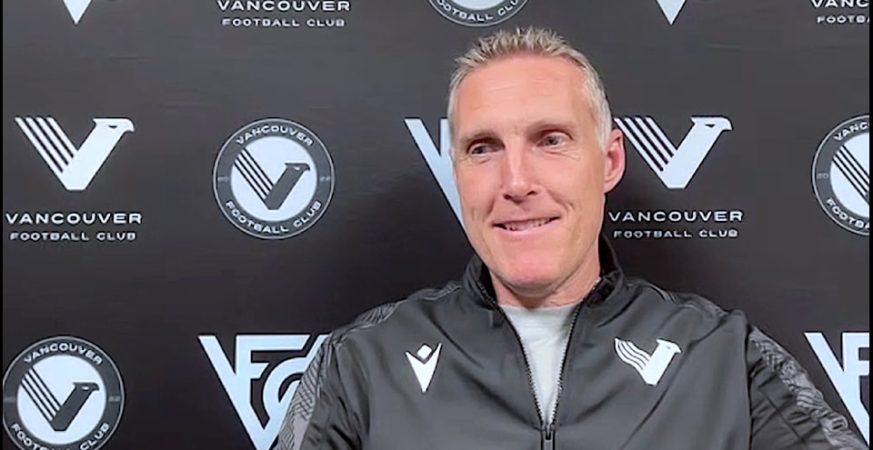 Vancouver FC Interim Head Coach Martin Nash