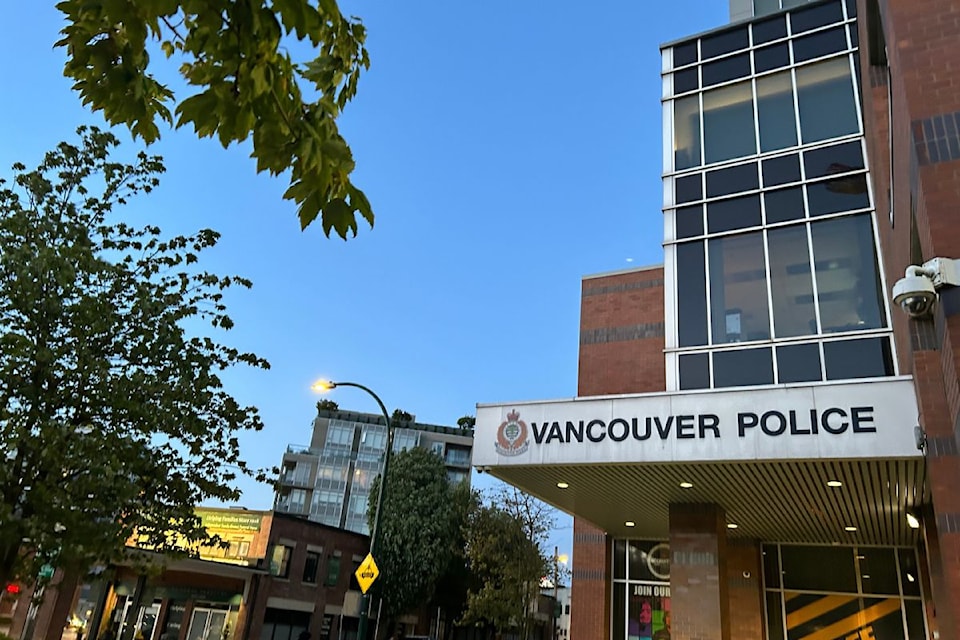 The Vancouver Police Department headquarters