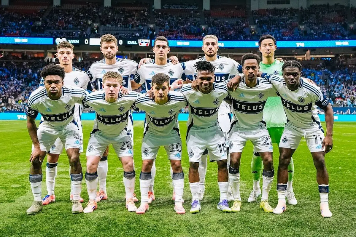 Starting 11 for Whitecaps FC