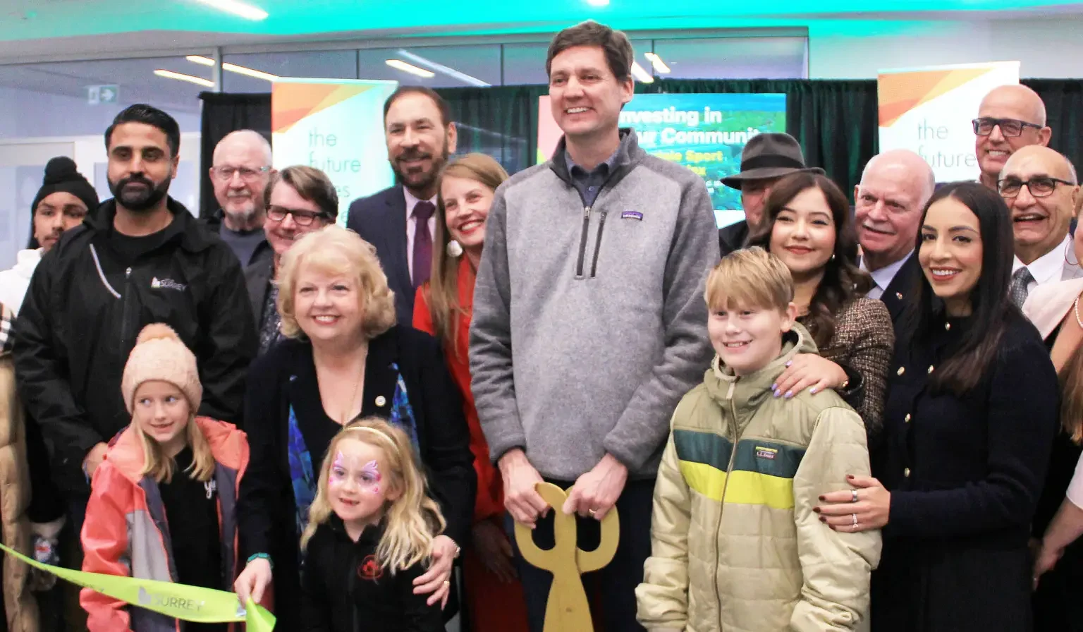 Mayor Brenda Locke and Premier David Eby