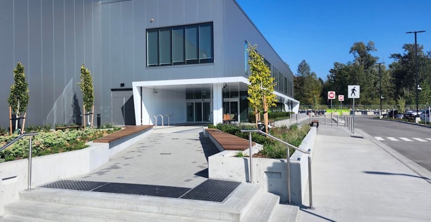 new Cloverdale Sport and Ice Complex.