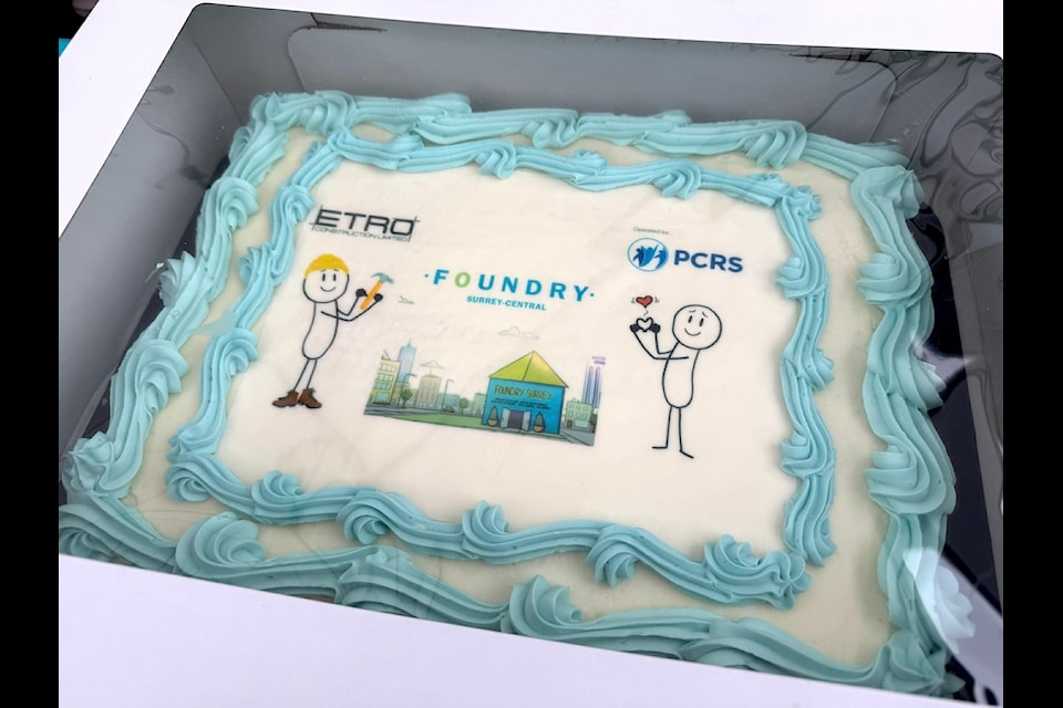 Cake for Foundry Surrey staff members