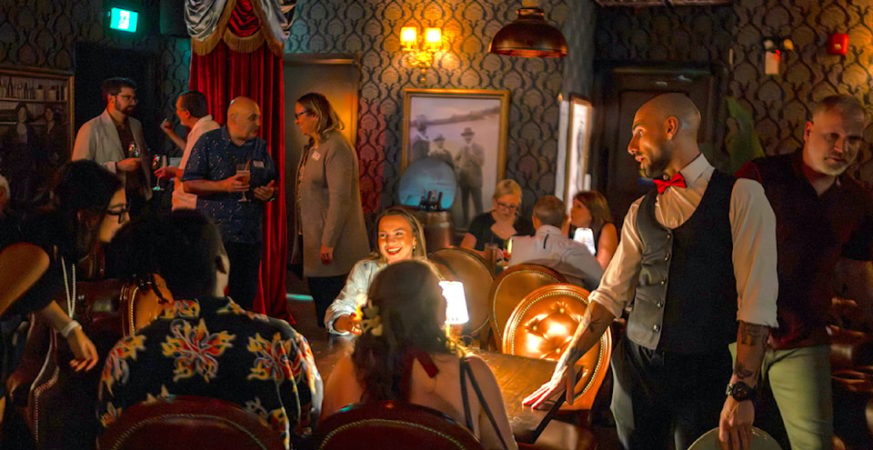 Fraser Bar on the second floor of the new Milestones